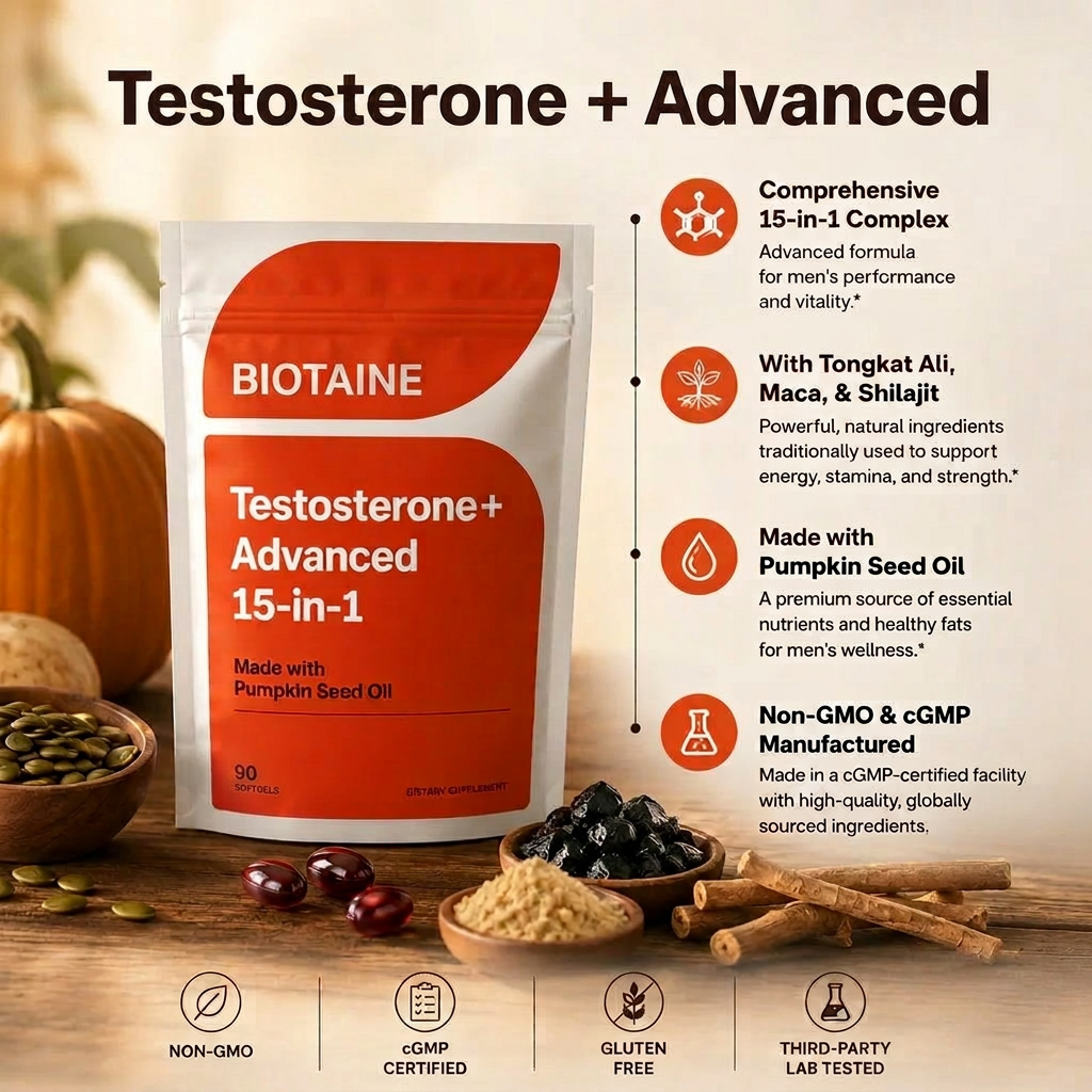 15-in-1 Testosterone+ Advanced