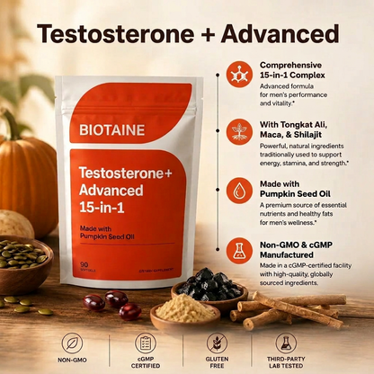 15-in-1 Testosterone+ Advanced